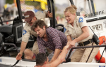 Elisabeth Shue and Adam Scott Save the Day