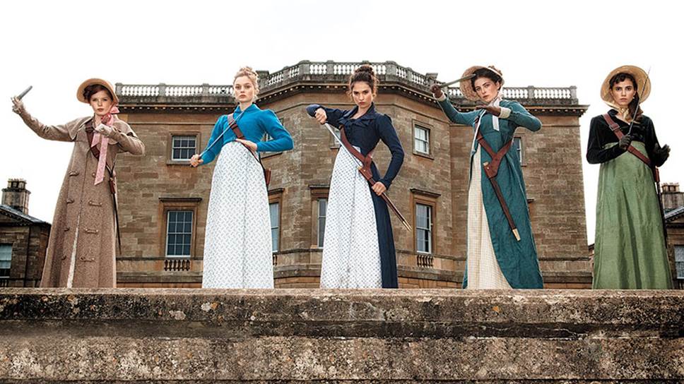 Some of the stars of Pride and Prejudice and Zombies